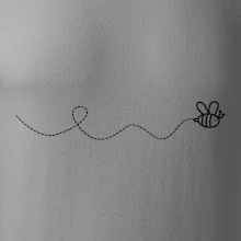 Dráha letu včely - vlnovka