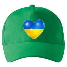 Ukrajina srdce vlajka Ukrajina srdce vlajka
