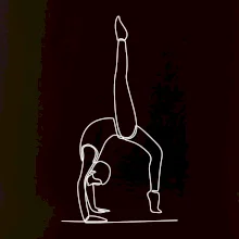 Gymnastika na rukách jedným ťahom