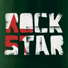 Rock star nápis
