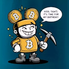 Hodl tight, it's time for my birthday!
