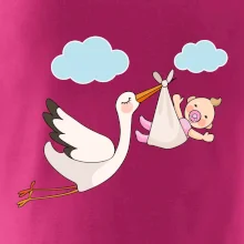 Bocian čakáme bábätko - dievča