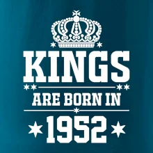 Kings are born in 1952