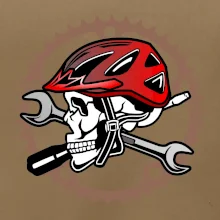 Lebka biker opravár