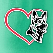 Nemecký ovčiak v srdci Nemecký ovčiak v srdci