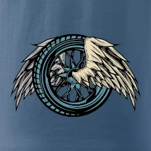 Moto koleso s krídlami