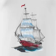 Plachetnica farebná na prsiach