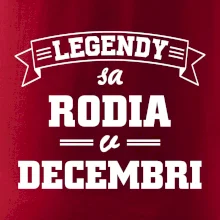 Legendy sa rodia v decembri