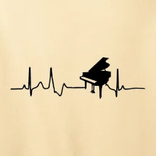 Piano ekg - krídlo