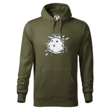 Florbal lopta v triku Florbal lopta v triku