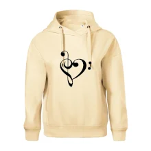 Husľový kľúč srdce Husľový kľúč srdce