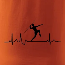 EKG hod oštepom muž