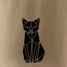 Origami mačka spredu