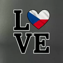 Love Česká vlajka Love Česká vlajka