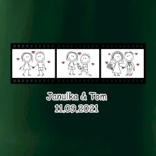 Svadobný deň - váš nápis (Hana-creative)