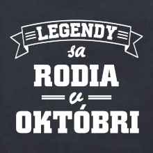Legendy sa rodia v októbri