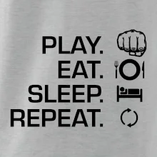 MMA eat sleep repeat