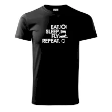 Eat sleep fly repeat Eat sleep fly repeat