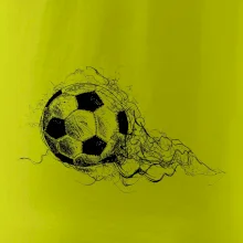 Futbalová lopta - kresba ceruzkou