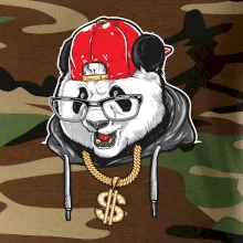 Hip hop panda