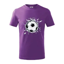 Futbalová lopta v triku