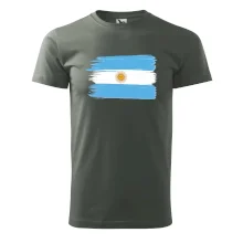 Argentína vlajka kreslená štetkou
