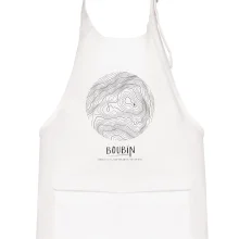 Boubín - vrstevnice v kruhu