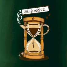 Vždy sa nájde čas na kávu (Pecka design)