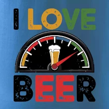 I love beer - palivoměr