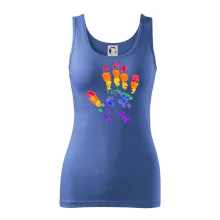 LGBT hand print