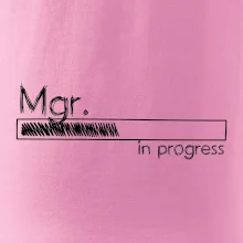 In progress titul Mgr. magister / magistra