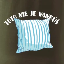 Toto nie je vankúš - modrý