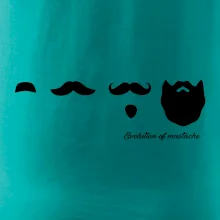 Evolution mustache Evolution mustache