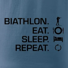 Biathlon Eat Sleep Repeat Biathlon Eat Sleep Repeat