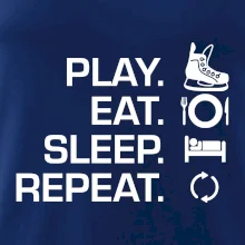 Play Eat Sleep Repeat hokej Play Eat Sleep Repeat hokej