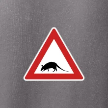 Dopravná značka - krysa