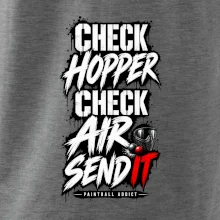 Kontrola zásobníka – Check Hopper Air paintball
