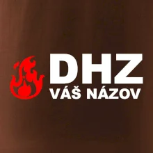 DHZ (oheň, názov sboru - vlastný nápis)