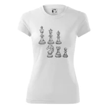 Šachové figúrky kreslené