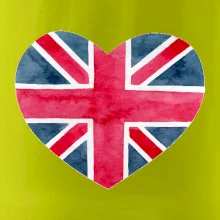Britské srdce maľované Britské srdce maľované