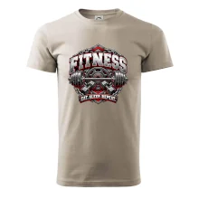 Fitness činka a závažia eat sleep repeat