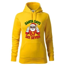 Santa says 67