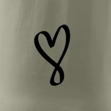 Srdce nekonečno na prsník