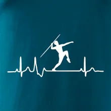 EKG hod oštepom muž