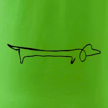 Jazvečík - kreslený