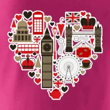 Britské srdce - objekty