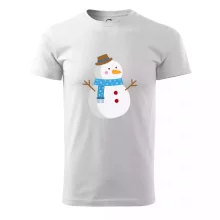 Snehuliak so šálom Snehuliak so šálom