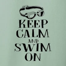 Keep calm and swim on