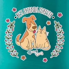 Mačka a pes best friends