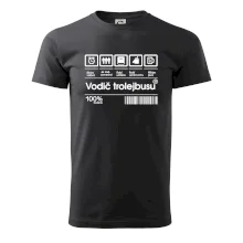 Čiarový kód - Vodič trolejbusu Čiarový kód - Vodič trolejbusu